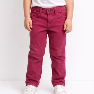 Gymboree Girls Pink Jeans Size 4 | Skinny Fit Denim Pants Toddler